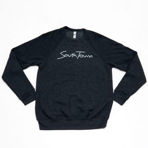 SouthTown Handwritten Crew Sweatshirt - Dark Grey Heather